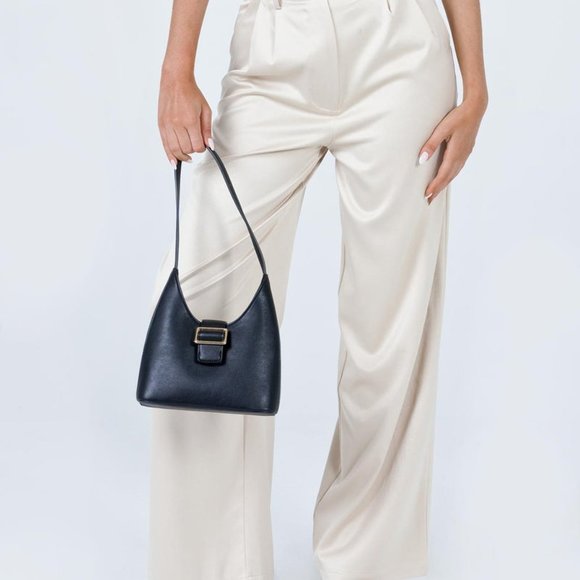 #21❤️ NWOT PRINCESS POLLY AMALIA PANTS IN BEIGE - Picture 4 of 7